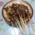 Cooksnap dari Ayix Nurul untuk resep Sate Kambing bumbu Kecap