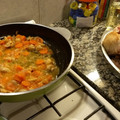 El cooksnap de Alicia Otazu cuando hizo Pollo a la sidra.