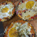 El cooksnap de Rocío Mercado cuando hizo Tartitas de zanahoria, queso y huevo.
