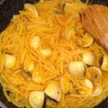 El cooksnap de Ainara Roca cuando hizo Fideos con almejas.