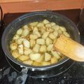 El cooksnap de Almudena Collado cuando hizo Patatas radler.