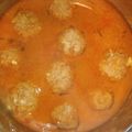 El cooksnap de Suri cuando hizo Albóndigas con arroz.
