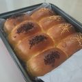Cooksnap dari Tisel untuk resep Roti Sobek aka Roti Keset Keju Susu no obat, nyeratt, empukk, lembutt, enakk