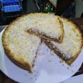 El cooksnap de Gabriela cuando hizo Torta de coco y dulce de leche.