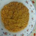 El cooksnap de Carles Teixidó cuando hizo Risotto con tomate y carne de cerdo.