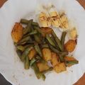 El cooksnap de CRistina Ruiz cuando hizo Judías verdes con patatas ajo y pimentón.