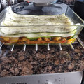 El cooksnap de juantxo cuando hizo Lasaña de calabacín y calamares.