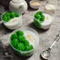Cooksnap dari Nuniek Wijayanti untuk resep Kanom Piak Poon(Thai dessert)