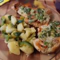 El cooksnap de Claudiia Gomeez cuando hizo Suprema de Pollo al Verdeo con Verduras Asadas!.