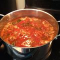 massagethrpist's cooksnap of when they made Major's kale soup.