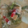 Cooksnap dari Retno Aiiu untuk resep Sawi putih tahu santan