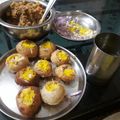 Falguni Solanki's cooksnap of when they made હોમમેડ પાણીપુરી😋😋.