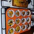 El cooksnap de González yamila cuando hizo Muffins de Arándanos.