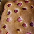 El cooksnap de Malena Arzuaga cuando hizo Torta de frutillas!!.