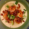 natasha.hurndon's cooksnap of when they made Shrimp & Cheddar Jalapeño Grits with Cajun cream sauce.