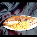 Hauwa Musa's cooksnap of when they made Grilled fish with chips.