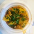 El cooksnap de Fernando cuando hizo Guiso de patatas con mejillones.