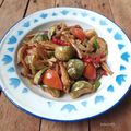 Cooksnap dari SiRa_UmmuTsa untuk resep Tumis Terong Bulat Teri
