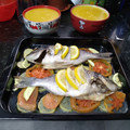 El cooksnap de Armando Guerra Segura cuando hizo Dorada al horno.