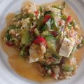 El cooksnap de Vic Ottati 🌱 cuando hizo Salteado vegano de zapallitos y tofu.