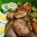 Cooksnap dari yuristantri untuk resep Chicken grilled and potatoes wedges