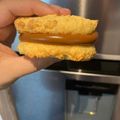 El cooksnap de Luna Ribolla cuando hizo Alfajores de coco 🥥.