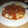 El cooksnap de Daniela Vergaray cuando hizo Ñoquis livianitos de papas.