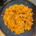 El cooksnap de Marina Rodriguez cuando hizo Arroz con verduras y huevo frito.