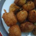 Nosheen Nadeem's cooksnap of when they made Yam balls.