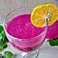 Cooksnap dari Ellaelloet untuk resep Jus Buah Naga Lemon