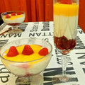 El cooksnap de El menú de mi cocina cuando hizo Yogur con mango y frambuesas.