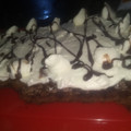 El cooksnap de Johanna Dentti cuando hizo Torta Brownie con Crema con molde de 24 cm.