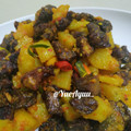 Cooksnap dari Ayu Wardani (UmiAyyaKilano) untuk resep Sambal Goreng Pedas Kentang dan Paru