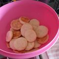 El cooksnap de María Mallada cuando hizo Galletitas de queso.