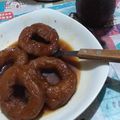 El cooksnap de Beatriz Soledad Carcamo cuando hizo Picarones.