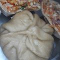 Aryan3 का कुकस्नैप जब उन्होंने आटे के मोमोज (aate ke momos recipe in Hindi) बनाया था।