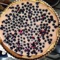 El cooksnap de Solange cuando hizo Pie de arándano.