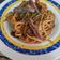 El cooksnap de Jose Luis Egido cuando hizo Spaghetti a la putanesca.