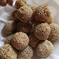Cooksnap dari Peggy Valentina untuk resep Onde-Onde Wijen Jadul Isi Kacang Hijau