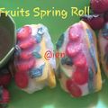 Cooksnap dari Ien Sri Nuraini untuk resep Fruit rolls with rice paper