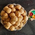 Hema Wane's cooksnap of when they made तीळ गुळ लाडू (til gul laddu recipe in marathi).