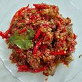Cooksnap dari Ummi Isnaini untuk resep Dendeng Balado khas Padang