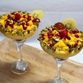 Shilpi Tandon's cooksnap of when they made Fruit Custard with Banana, Mango etc without Custard Powder.