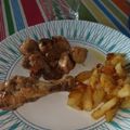 El cooksnap de Laura Martinez Hurtado cuando hizo Pollo a la cerveza.