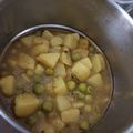 Rashida का कुकस्नैप जब उन्होंने आलू मटर की सब्जी  (aloo matar ki sabzi recipe in Hindi) बनाया था।