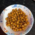 El cooksnap de noelia duarte cuando hizo Garbanzos “snacks”.