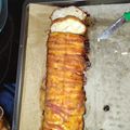 Ancsi96 Cooksnap-ja, amikor elkészítette a(z) Baconös-sajtos csirkemell őzgerinc formában receptet.
