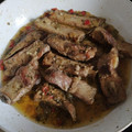 El cooksnap de JESUS CAMARA MATE cuando hizo Costillas de Cerdo en salsa de Vino Blanco.