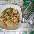 Cooksnap dari Ummu Adam Witri Desiriani untuk resep Tumis buncis, tahu dan udang