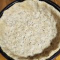 El cooksnap de Sebas Kunz cuando hizo Masa de tarta casera (harina de garbanzo+harina integral).